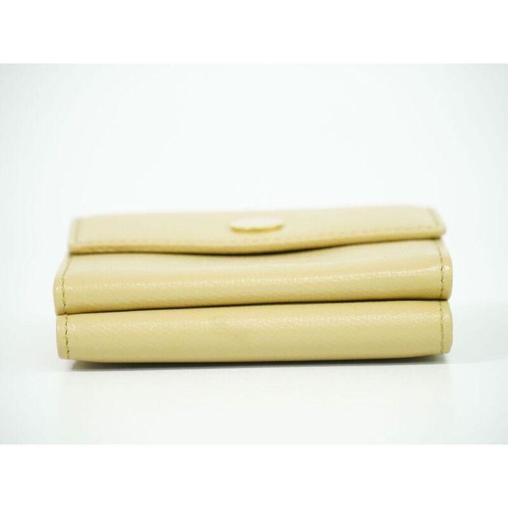 Authentic CHANEL Coco Mark Coco Button Trifold Fo… - image 3